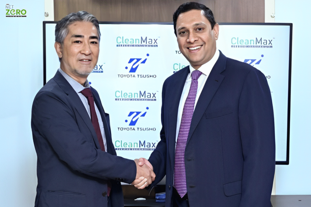 CleanMax and Toyota Tsusho Forge Strategic Partnership to Power Corporate India with 300 MW Renewable Energy by 2028