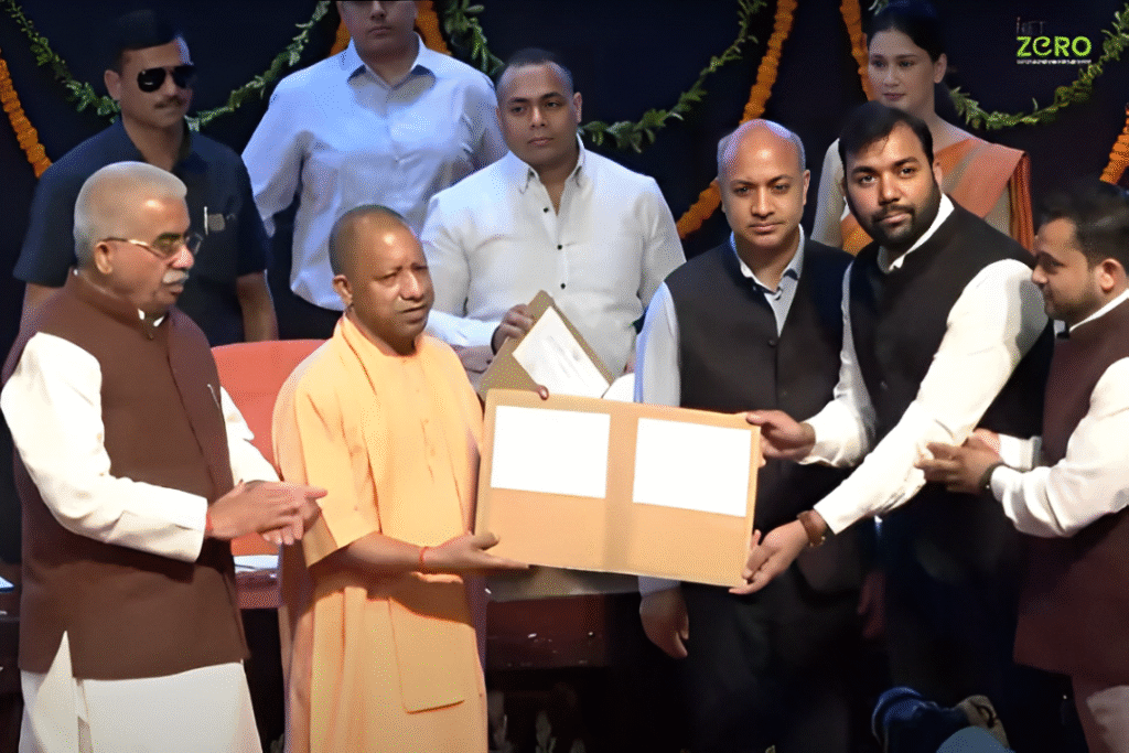 CM Yogi Adityanath Allocates Land to Maxvolt Energy for Lithium Battery Recycling Plant in Aligarh
