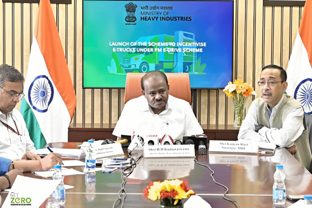 India Launches Landmark Electric Truck Incentive Scheme to Drive Green Freight Mobility