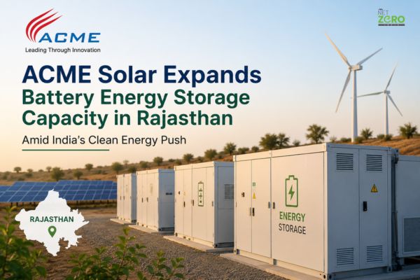 ACME Solar Expands Battery Energy Storage Capacity in Rajasthan Amid India’s Clean Energy Push