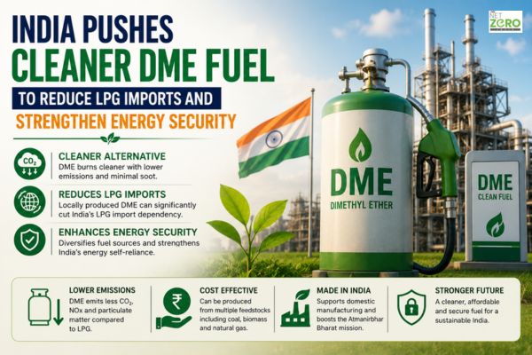India Pushes Cleaner DME Fuel to Reduce LPG Imports and Strengthen Energy Security