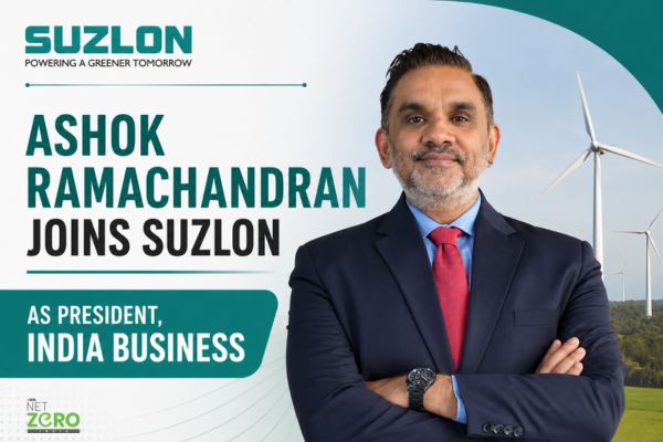 Ashok Ramachandran Joins Suzlon as President, India Business
