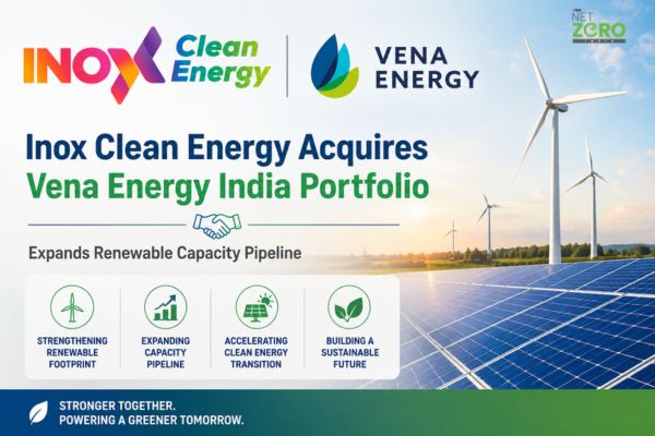 Inox Clean Energy Acquires Vena Energy India Portfolio, Expands Renewable Capacity Pipeline