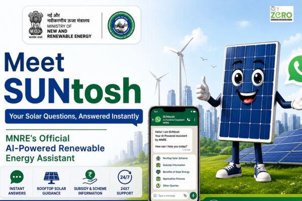 MNRE Launches ‘SUNtosh’ WhatsApp Chatbot for Rooftop Solar Guidance