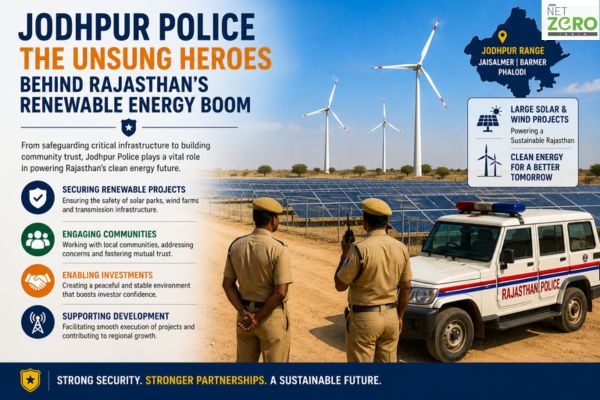 Jodhpur Police Emerges as a Key Force Behind Rajasthan's Renewable Energy Growth
