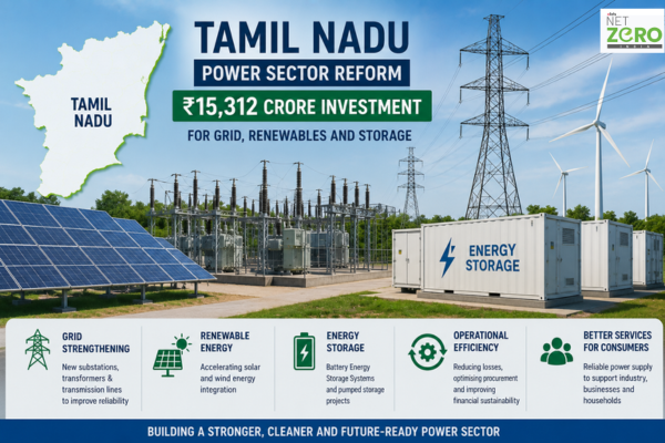 Tamil Nadu Unveils ₹15,312 Crore Power Sector Reform Plan to Strengthen Grid and Clean Energy