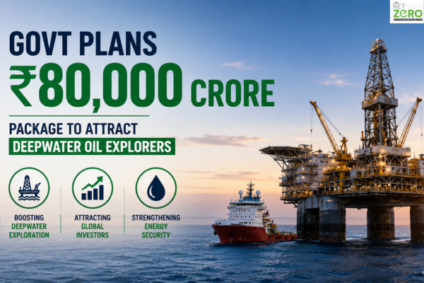 Government Plans ₹80,000 Crore Incentive Package to Boost Deepwater Oil Exploration