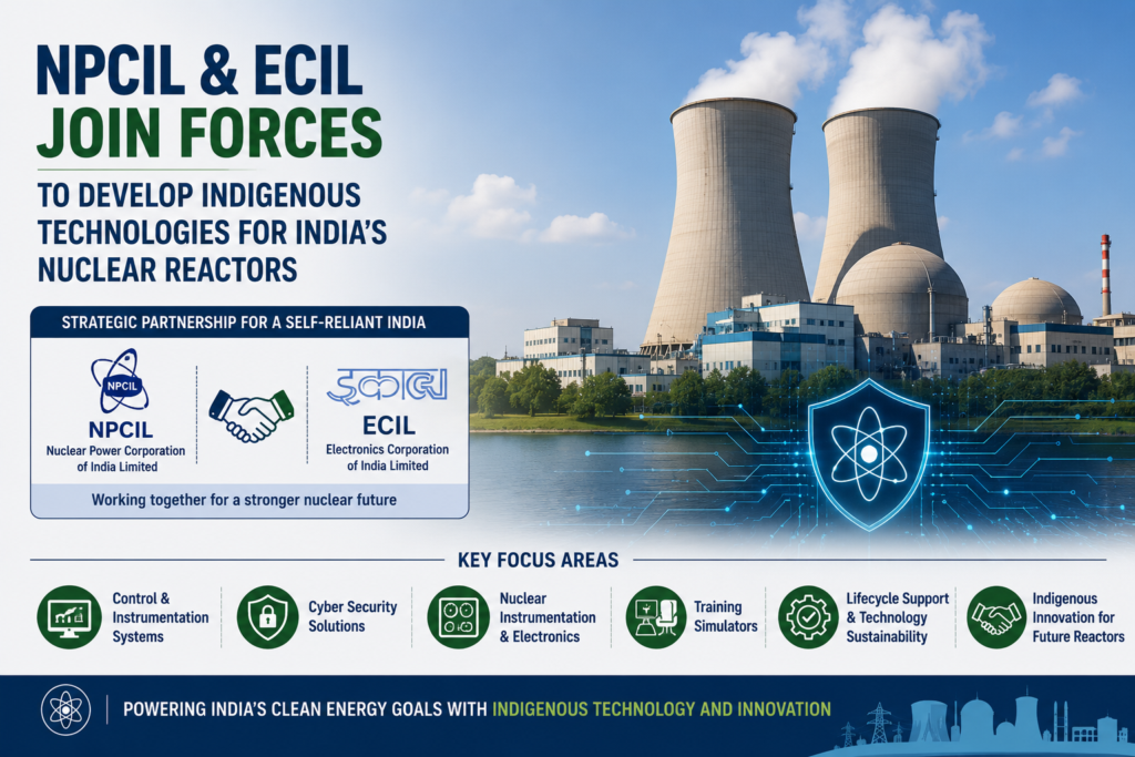 NPCIL and ECIL Join Hands to Develop Indigenous Technologies for India's Nuclear Reactors
