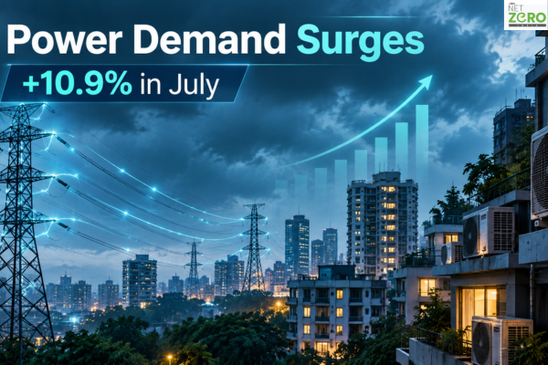 India's Power Consumption Surges 10.9% in July as Humidity Drives Higher Cooling Demand