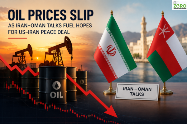 Oil Prices Ease as Iran-Oman Talks Raise Hopes of US-Iran Breakthrough