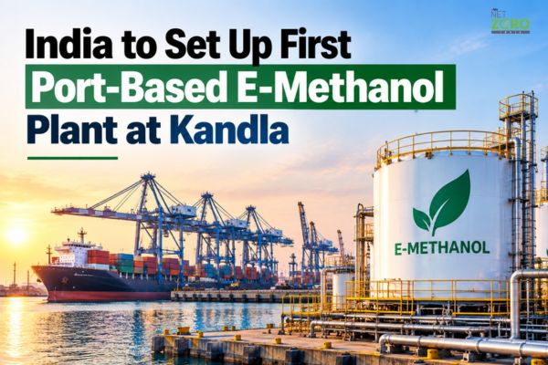 India to Set Up First Port-Based E-Methanol Plant at Kandla