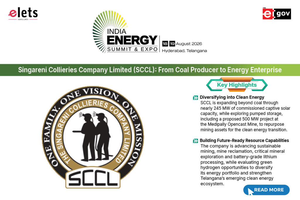 Singareni Collieries Company Limited (SCCL) From Coal Producer to Energy Enterprise