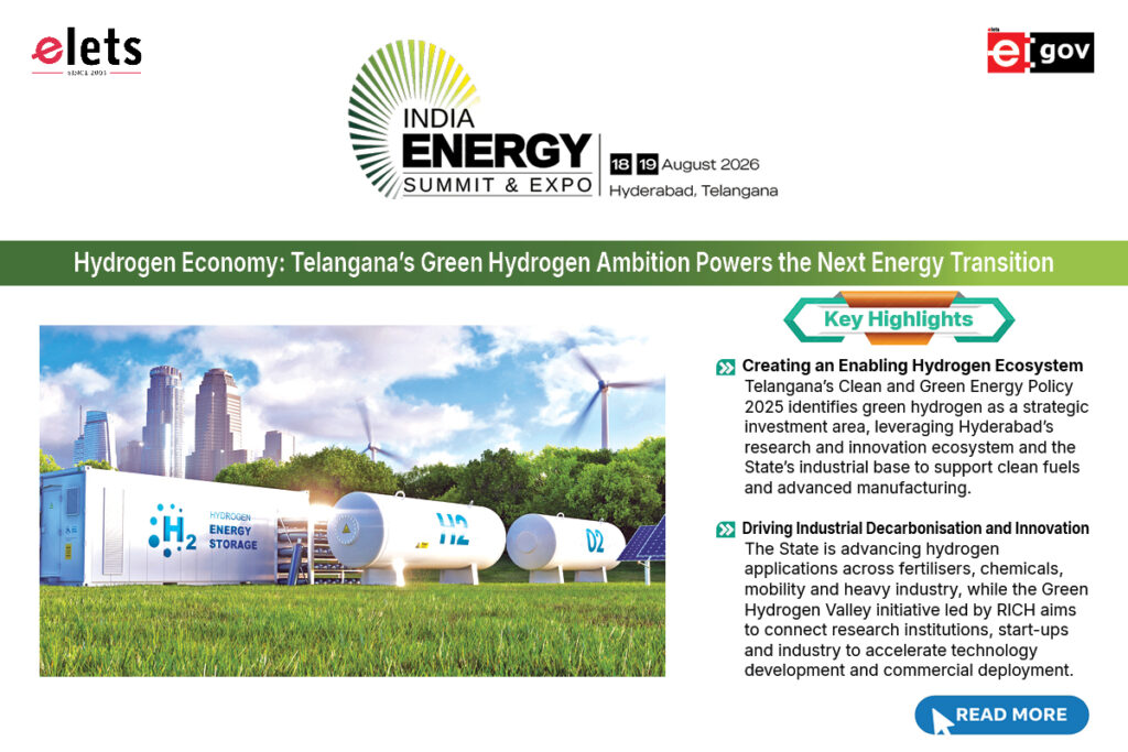 Hydrogen Economy Telangana's Green Hydrogen Ambition Powers the Next Energy Transition
