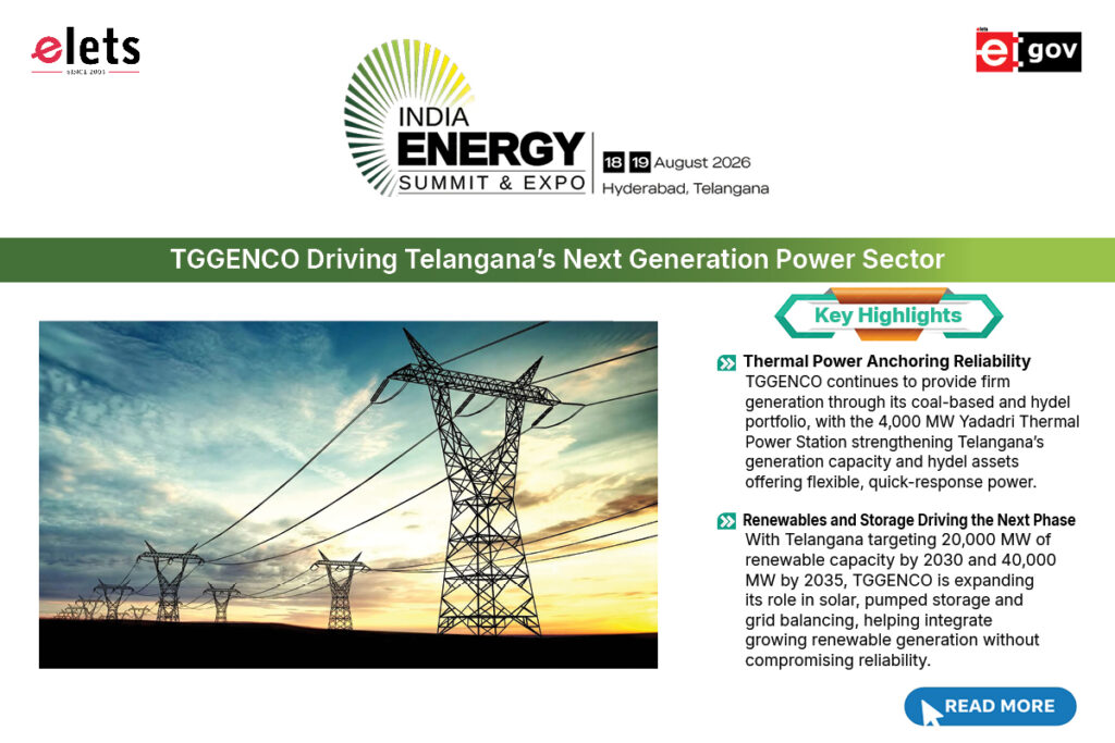 TGGENCO: Driving Telangana's Next Generation Power Sector